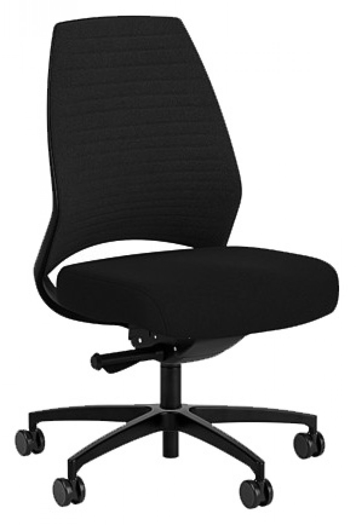 Mid Back Chair with Lumbar Support