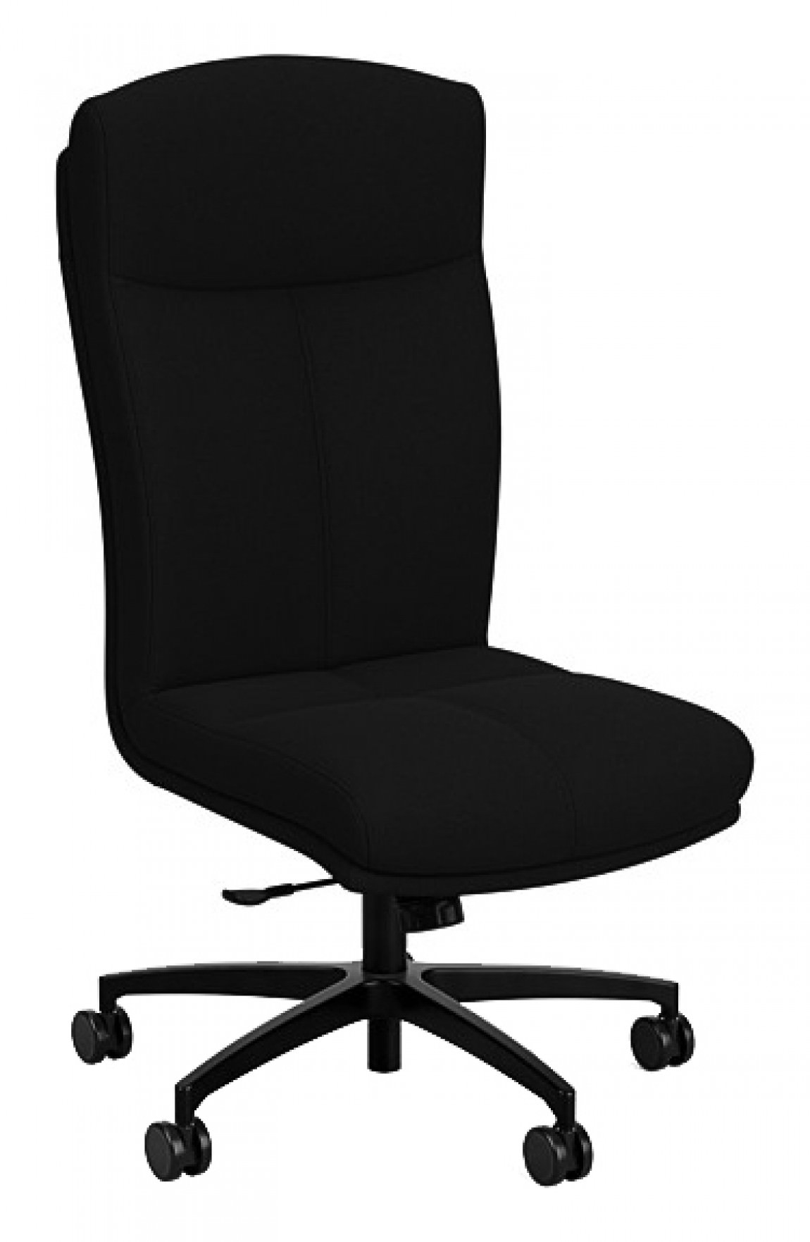 High Back Armless Office Chair