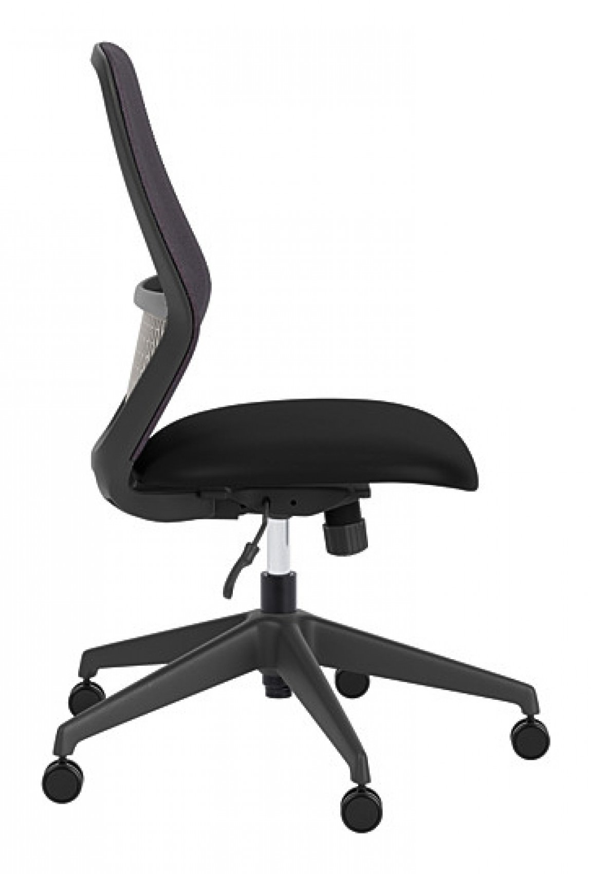Mid Back Task Chair Without Arms