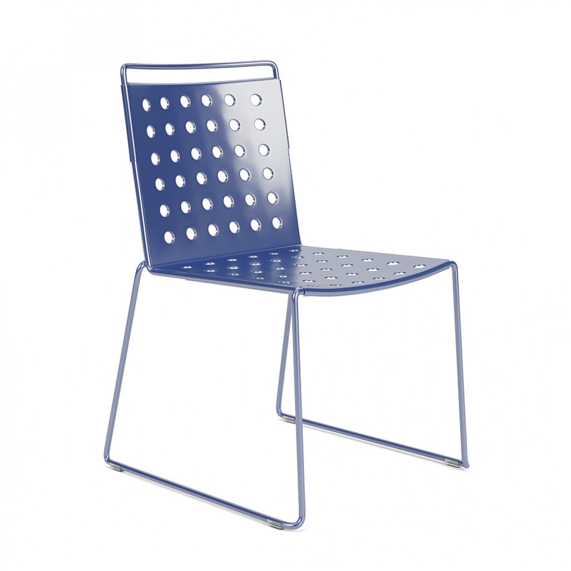 Stackable Outdoor Chair, Set of 10 with Included Dolly