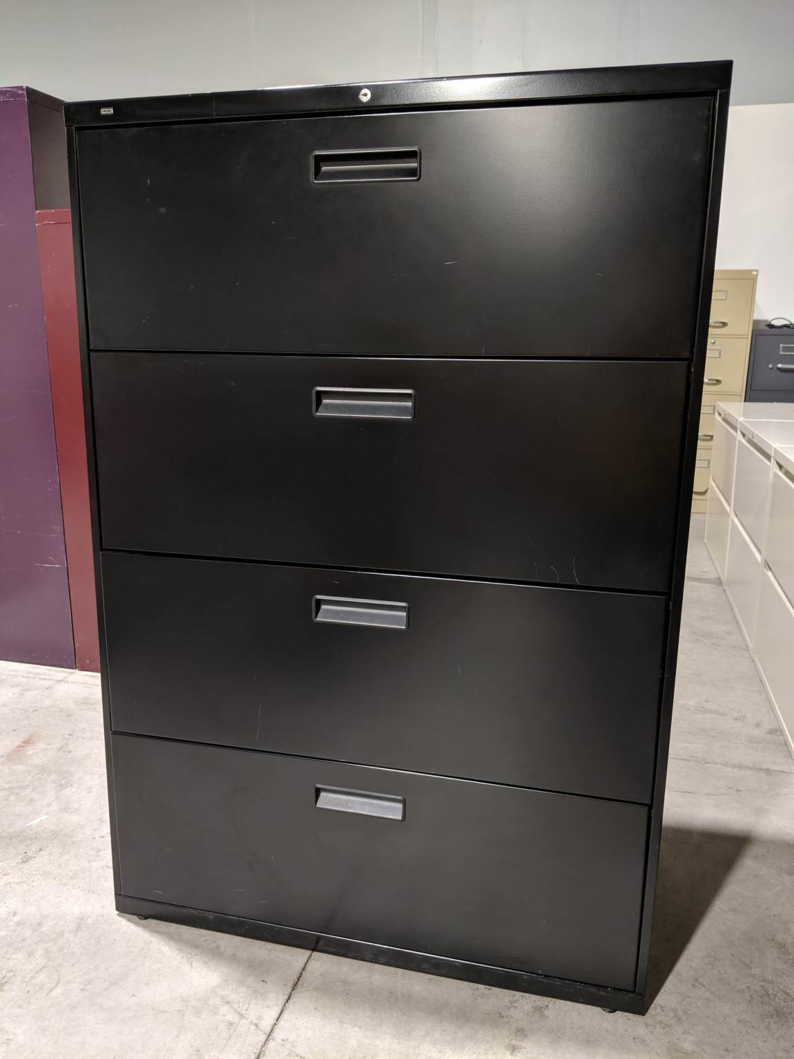 Hon 36 4 Drawer Lateral File Cabinet | Cabinets Matttroy
