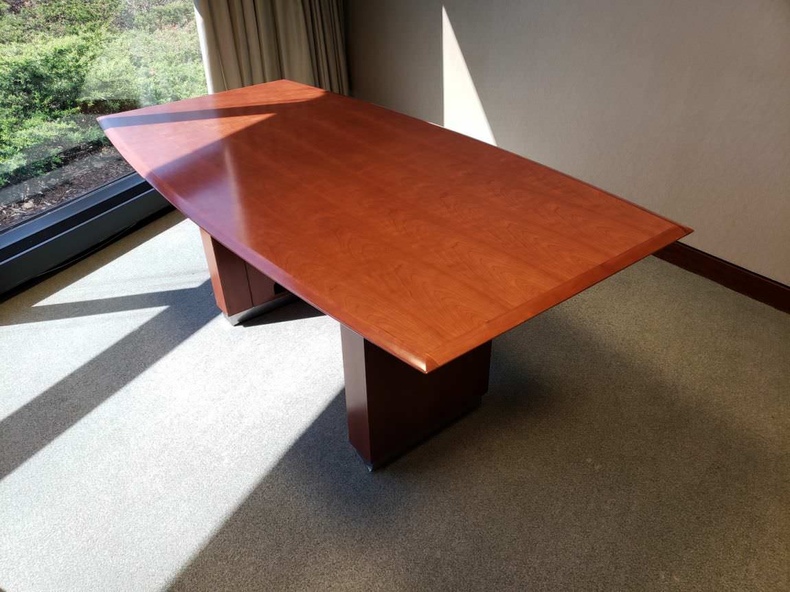 6 FT Solid Wood Cherry Conference Table