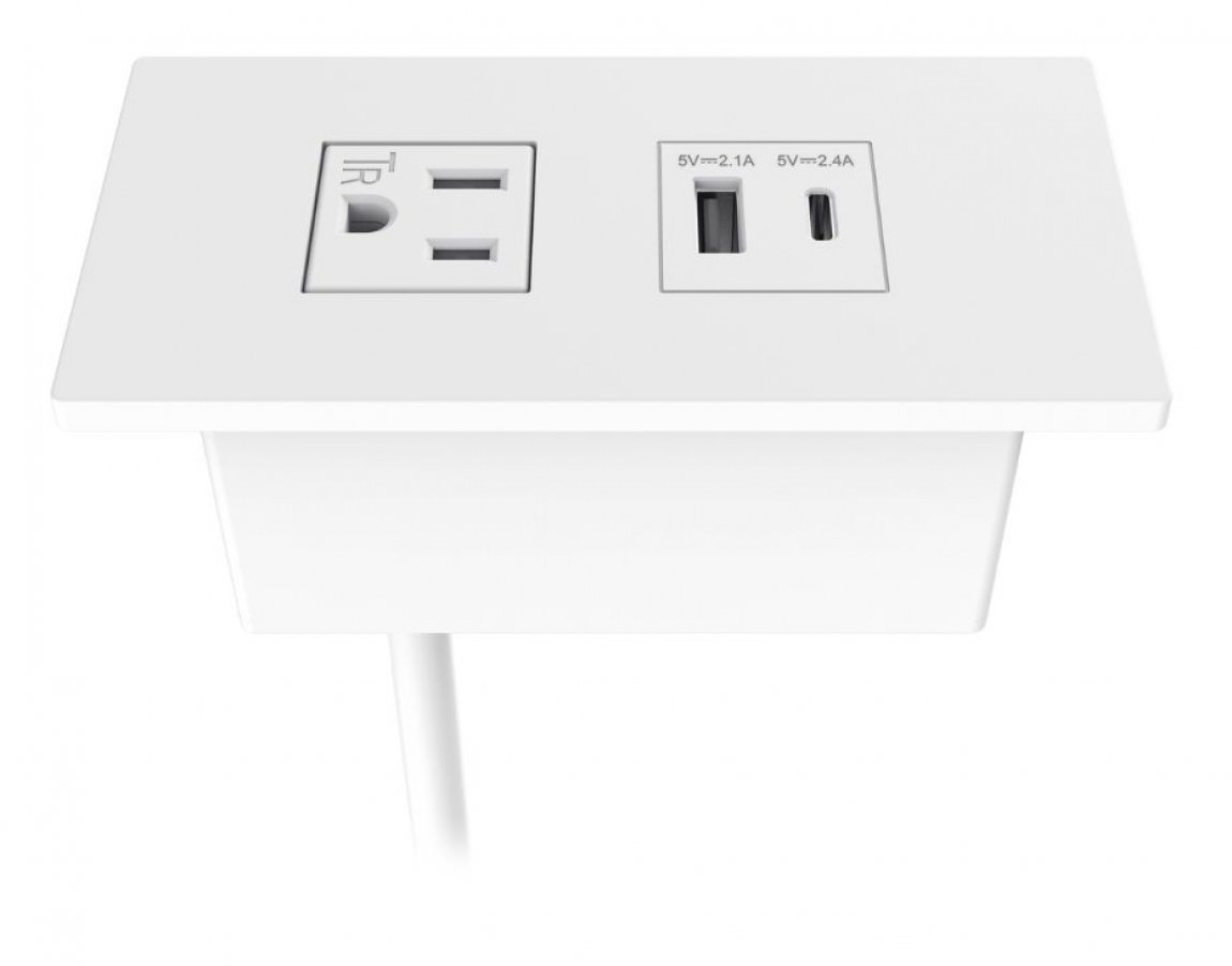 Small Low-Profile Power Outlet