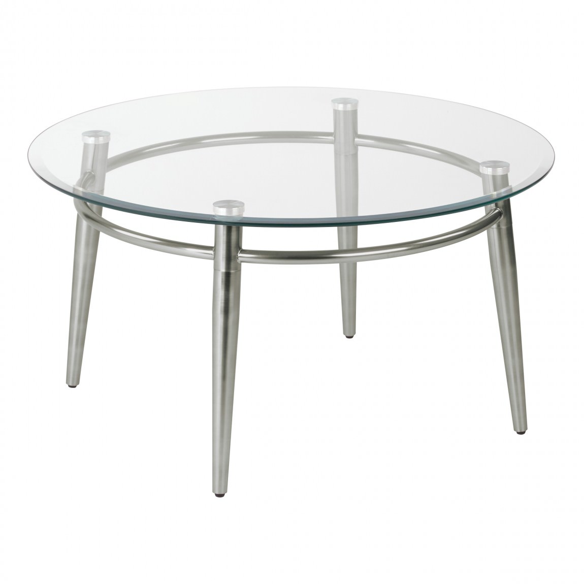 Circular Glass Top Table