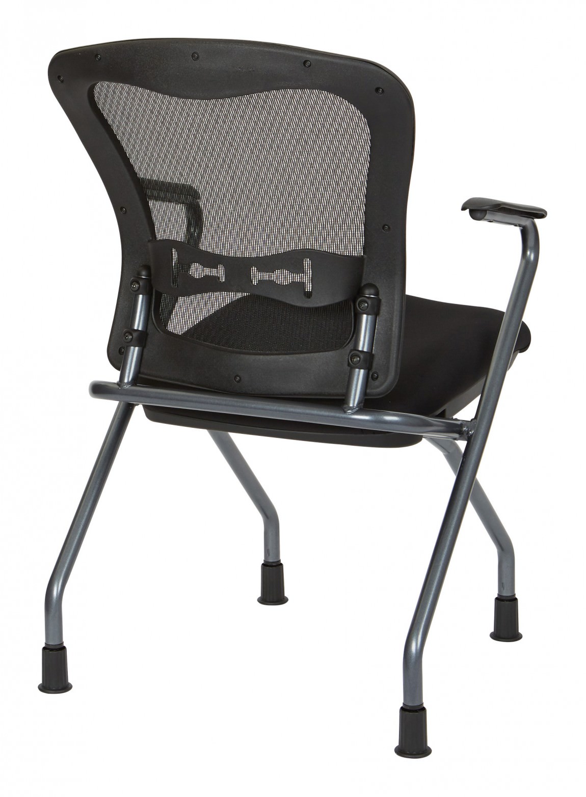 Nesting Visitors Chair on Wheels