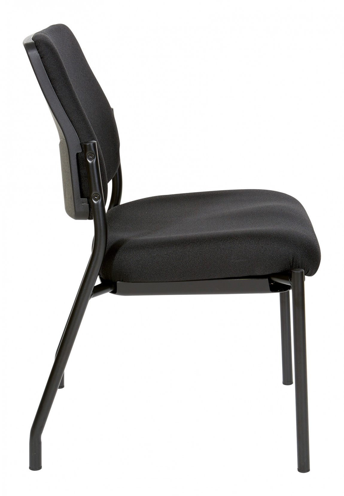 Armless Cushioned Visitor's Chair