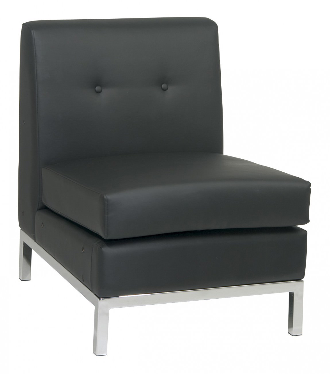 Club Style Armless Chair