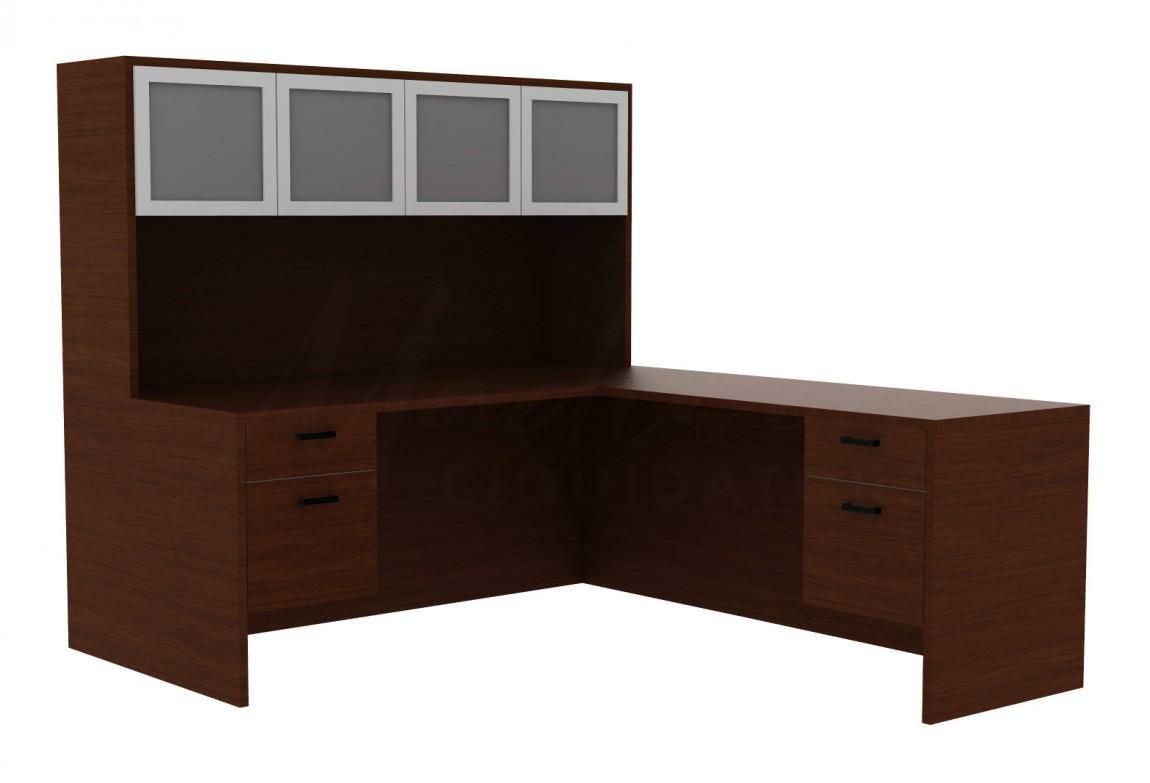 Desk with Hutch and Drawers