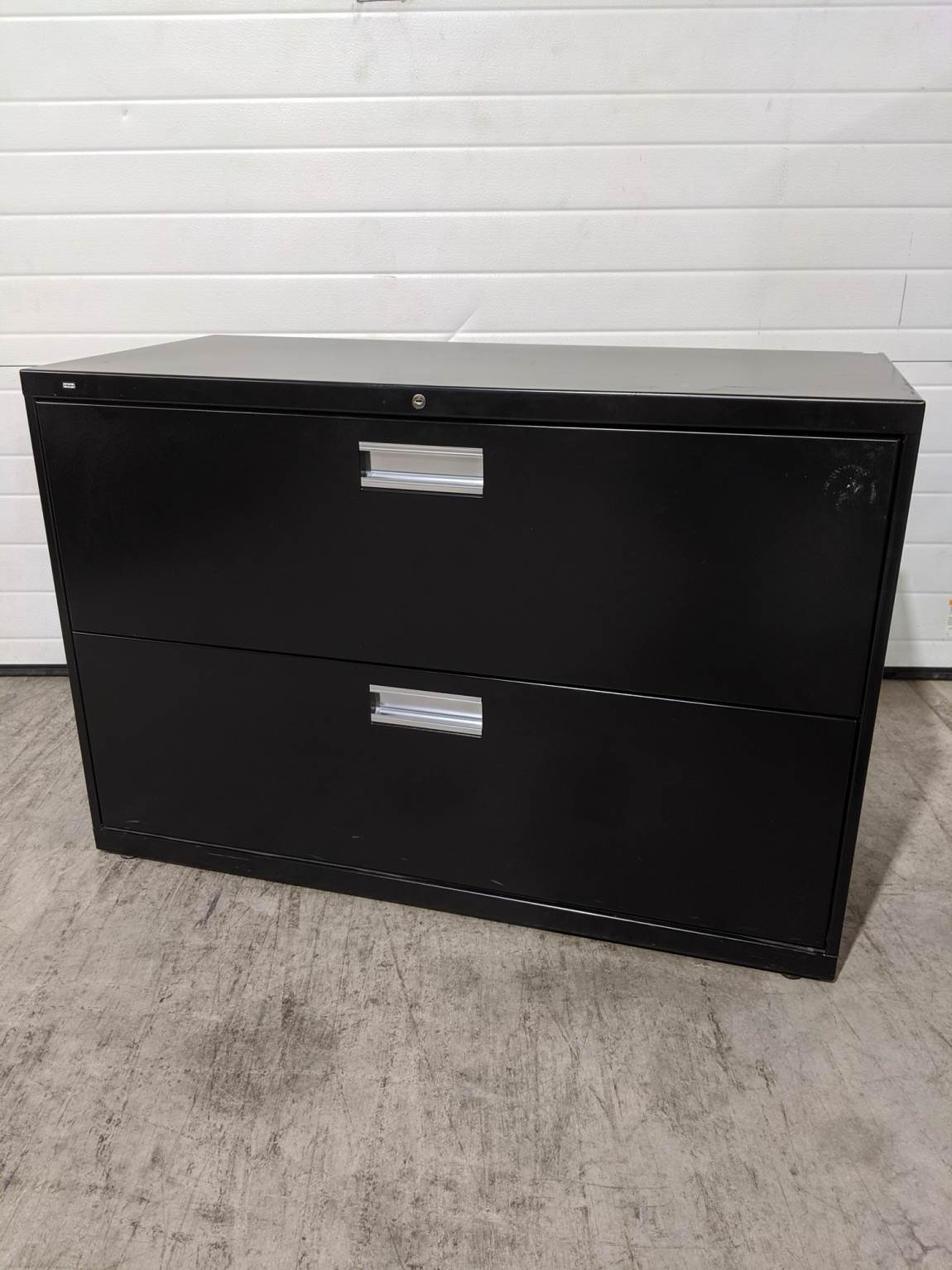 Black Hon 2 Drawer Lateral Filing Cabinet – 41.75 Inch Wide