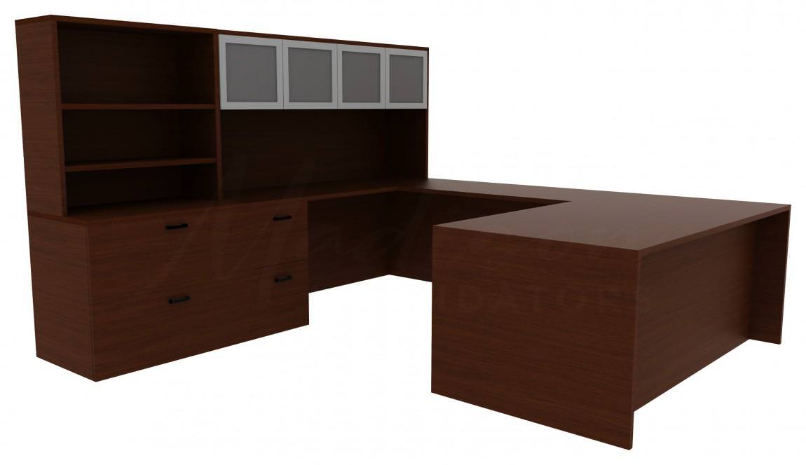 Desk with Bookcase