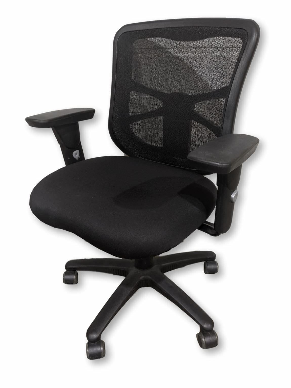 3587 Black Mesh Back Rolling Office Chair 1 