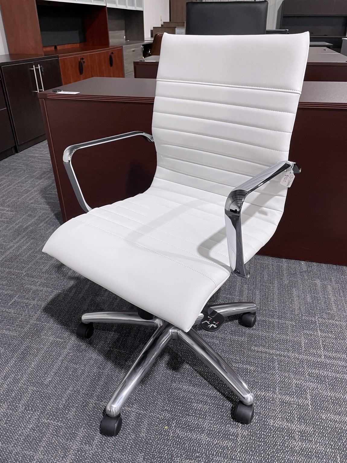 Leather Mid-Back Conference Room Chairs