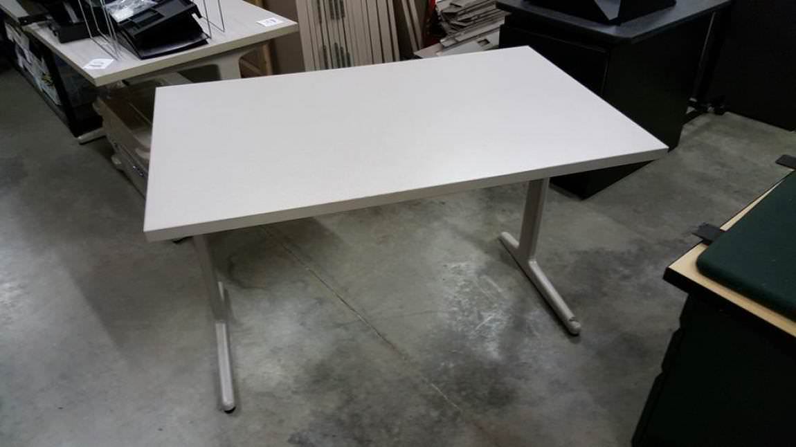 Gray Laminate Training Table Workstation