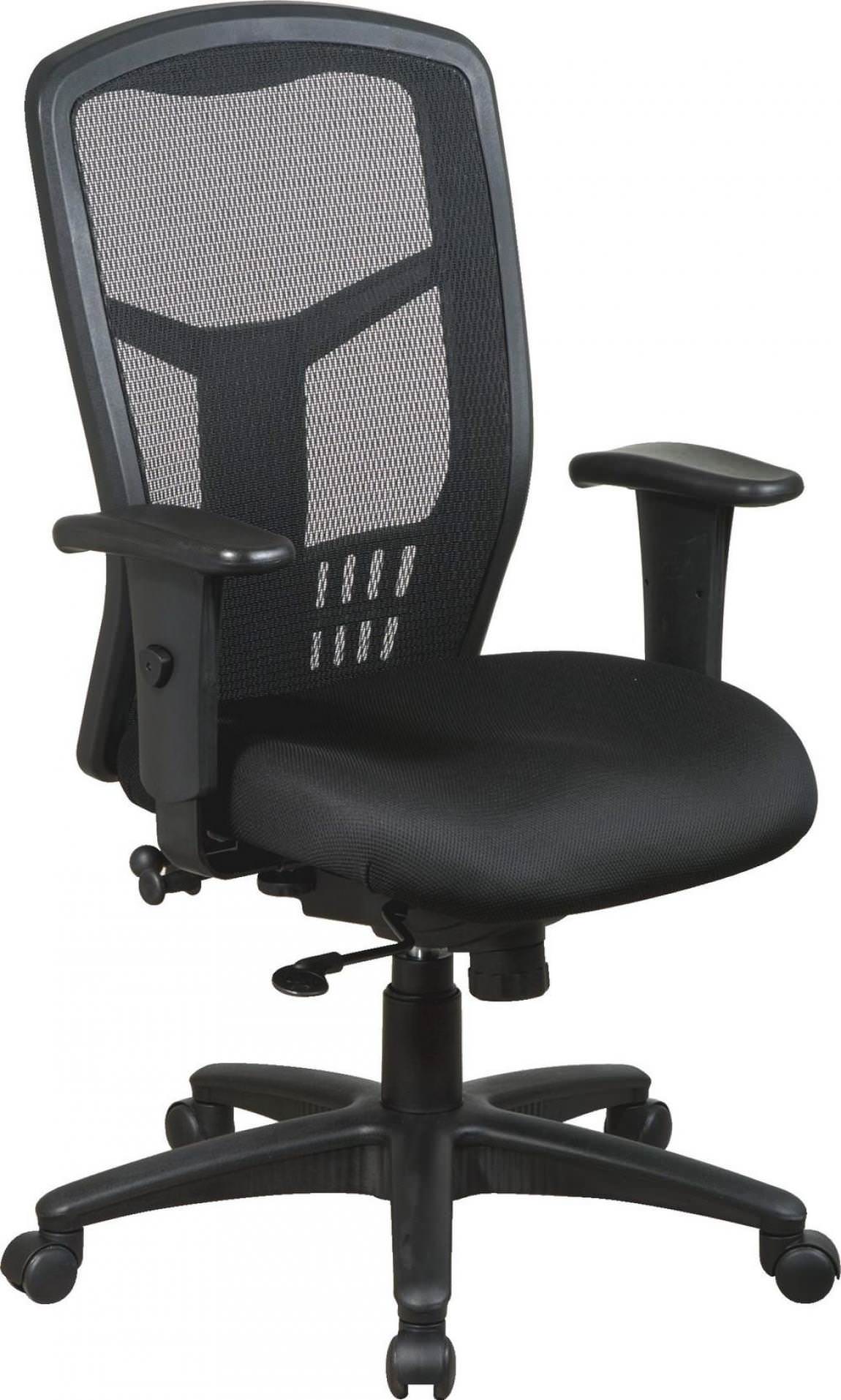 Black Mesh Adjustable Rolling Office Chair - ES-3957 : Express Office