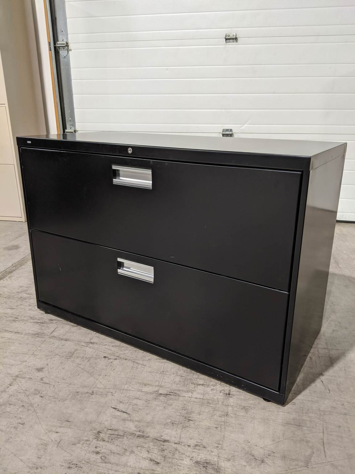 Black Hon 2 Drawer Lateral Filing Cabinet – 42 Inch Wide