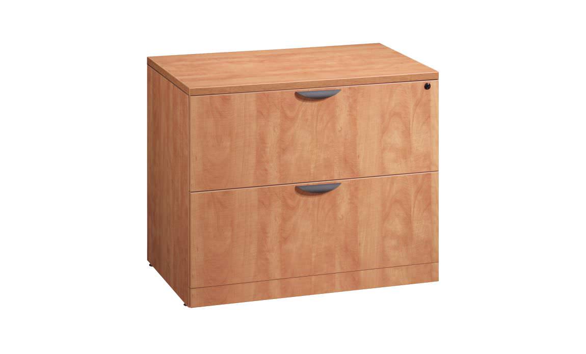 2 Drawer Laminate Lateral File Cabinet