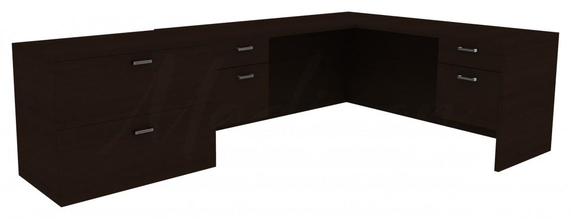 Modern Desk with Drawers