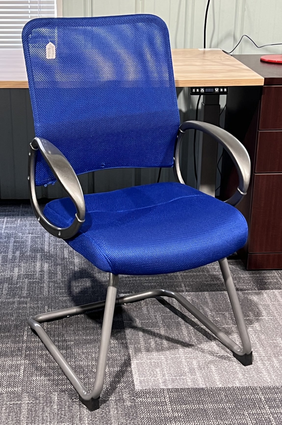 Mesh-Back Chair with Loop Armrests