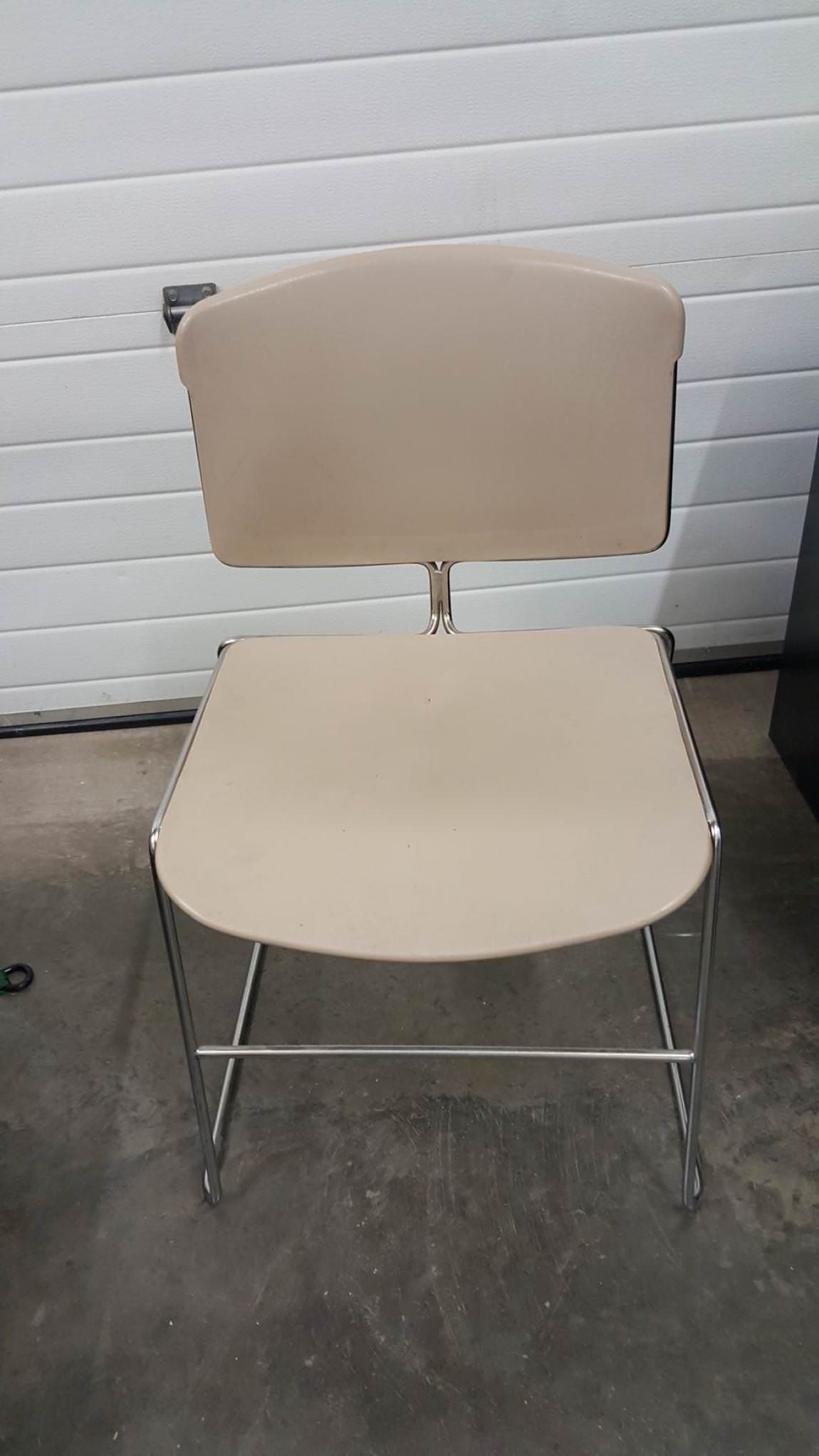 Beige Stacking Guest Chair