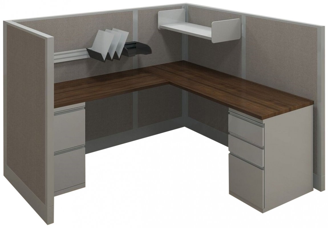 6FT x 6FT Office Cubicle Workstation