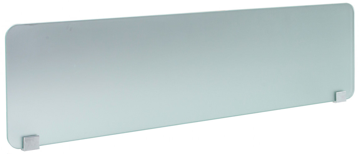 Glass  Desk Dividers With Toughened Safety Glass 1600mm £35 Each 47 In Stock