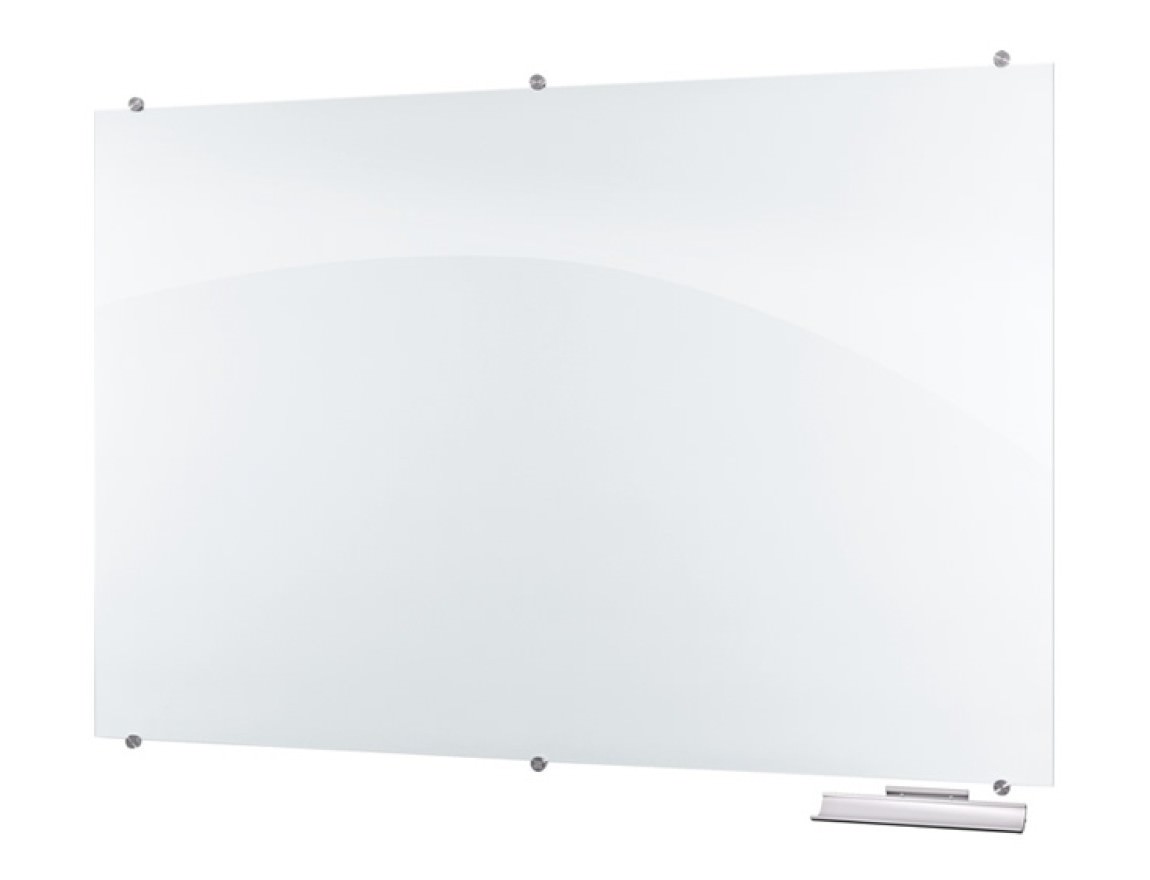 Magnetic Glass Dry Erase Whiteboard - 48 x 48