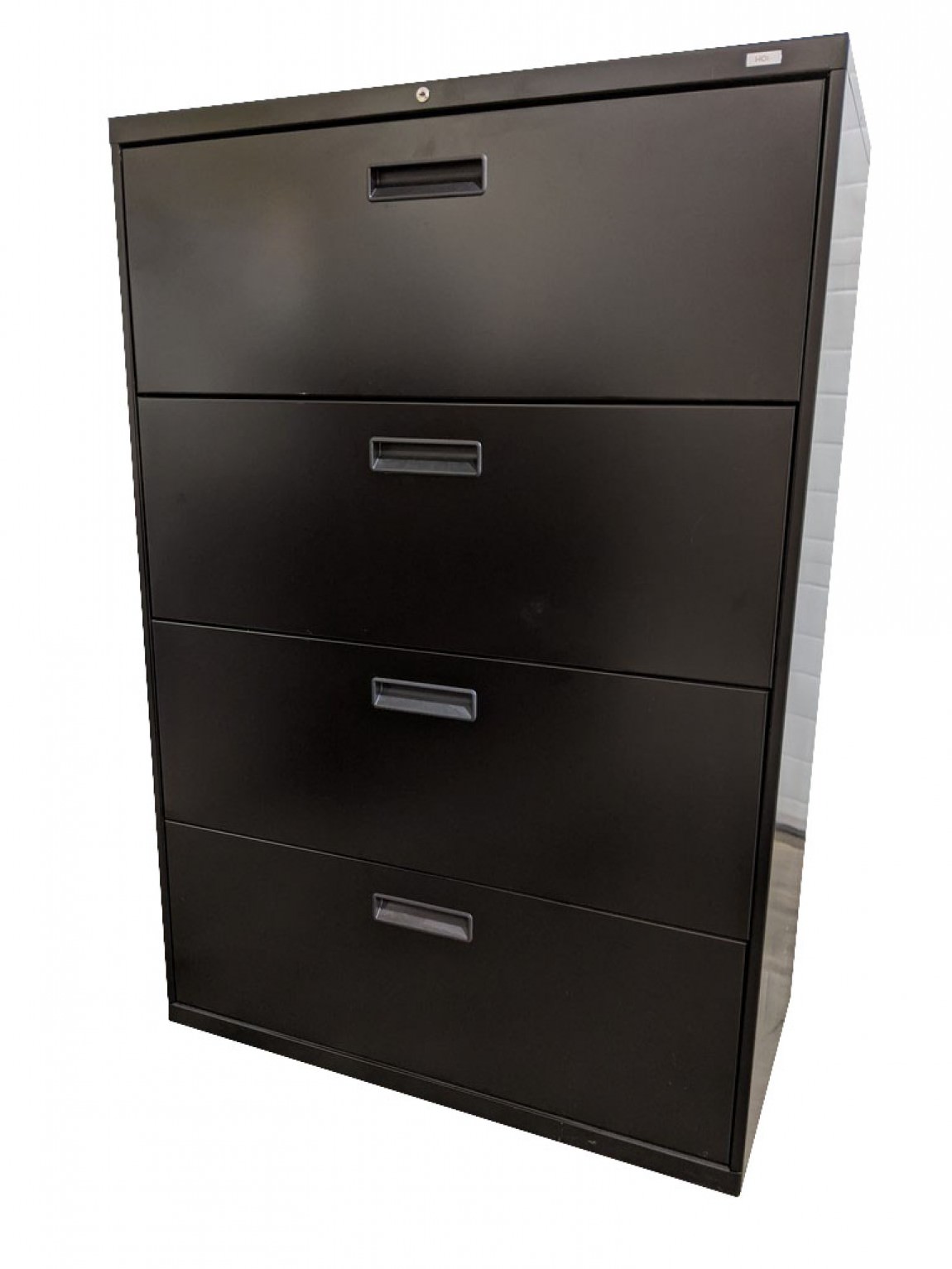 Black Black Hon 4 Drawer Lateral Filing 36 Inch Wide by Hon