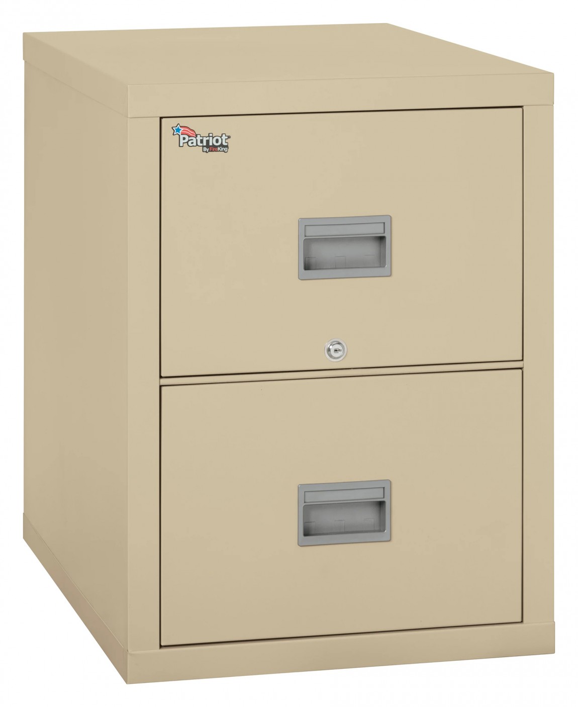 2 Drawer Fireproof File Cabinet - Letter Size