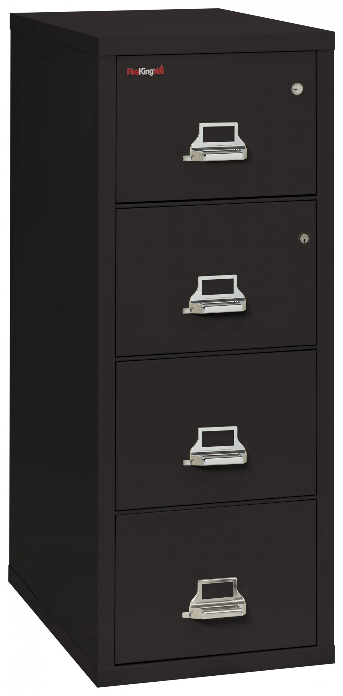 4 Drawer Fireproof File Cabinet with Hidden Safe