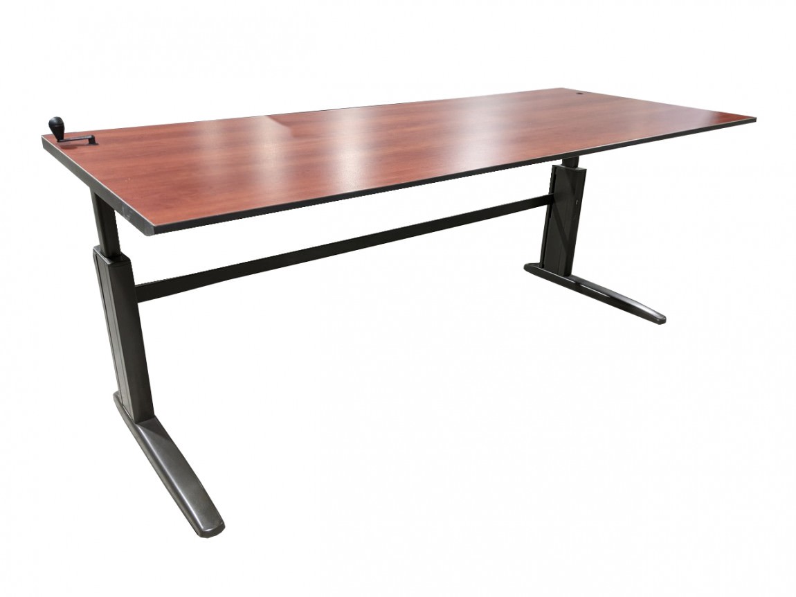 UPLIFT L-Shaped Special Order Laminate Height Adjustable Desk
