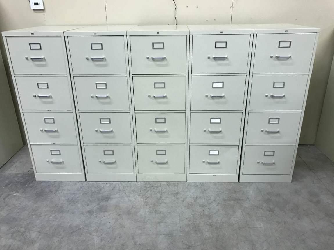 4 Drawer HON Legal Filing Cabinets