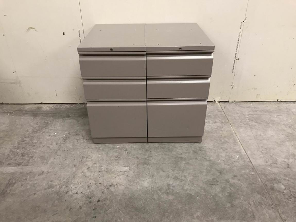 AllSteel 3 Drawer Pedestal Filing 23" x 15" x 28" by AllSteel