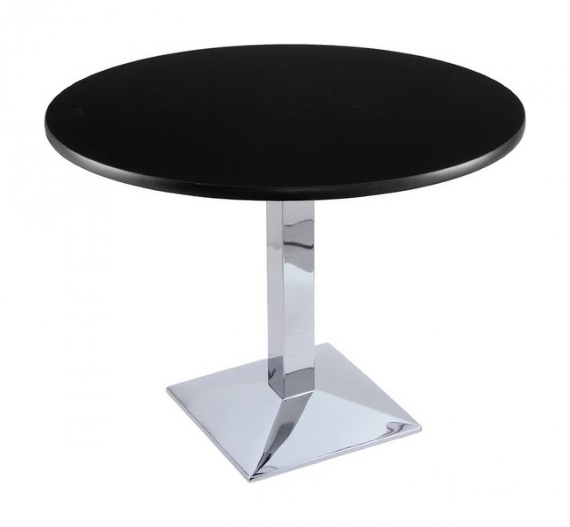 Black Circular Dining Table 217 by Holland Bar Stool
