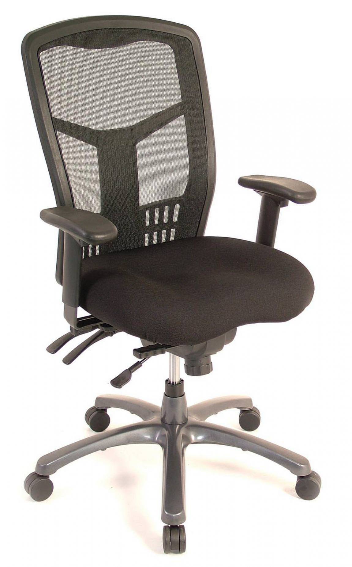 mainstays mesh black office chair