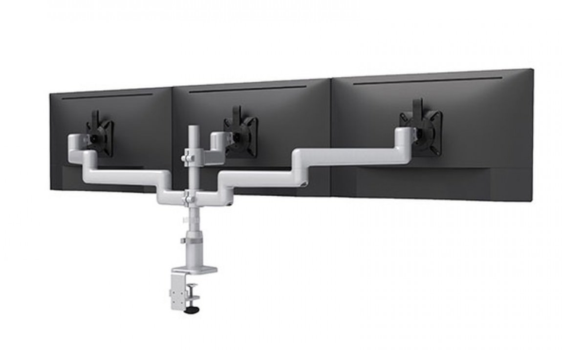 Triple Monitor Arms - Desk Clamp