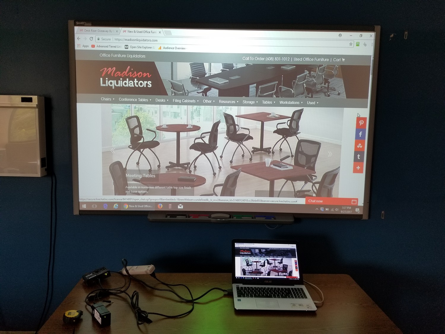 Smartboard Sb685 Interactive Whiteboard Madison Liquidators