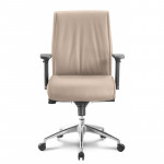 Leather Mid-Back Office Chair