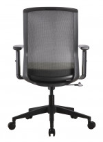 Mesh Back Task Chair with Green Seat Cover