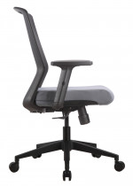 Mesh Back Task Chair with Gray Seat Cover