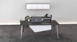 Modern Rectangular Desk with Storage