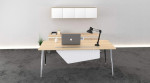 Modern Rectangular Desk with Storage