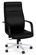 Leather High Back Conference Room Chair