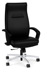 Leather High Back Conference Room Chair