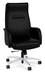 Leather High Back Conference Room Chair