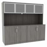 Storage Credenza with Hutch