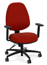 Mid Back Office Chair with Lumbar Support