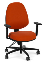 Mid Back Office Chair with Lumbar Support