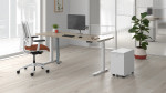 Height Adjustable Desk with Cable Management
