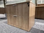 2 Drawer Lateral Filing Cabinet with Aspen Finish