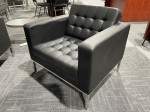 Leather Waiting Room Club Chair - 2 Available